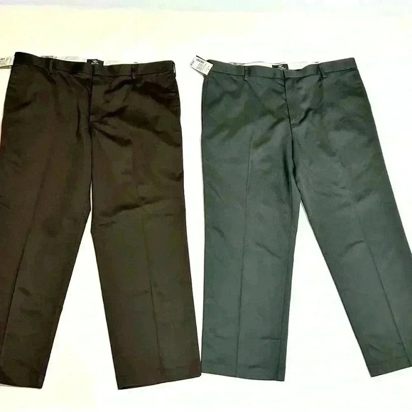 Dockers Never Iron Dress Pants Essential Khaki Men's Work Office Suit Chino 40 - Picture 3 of 7